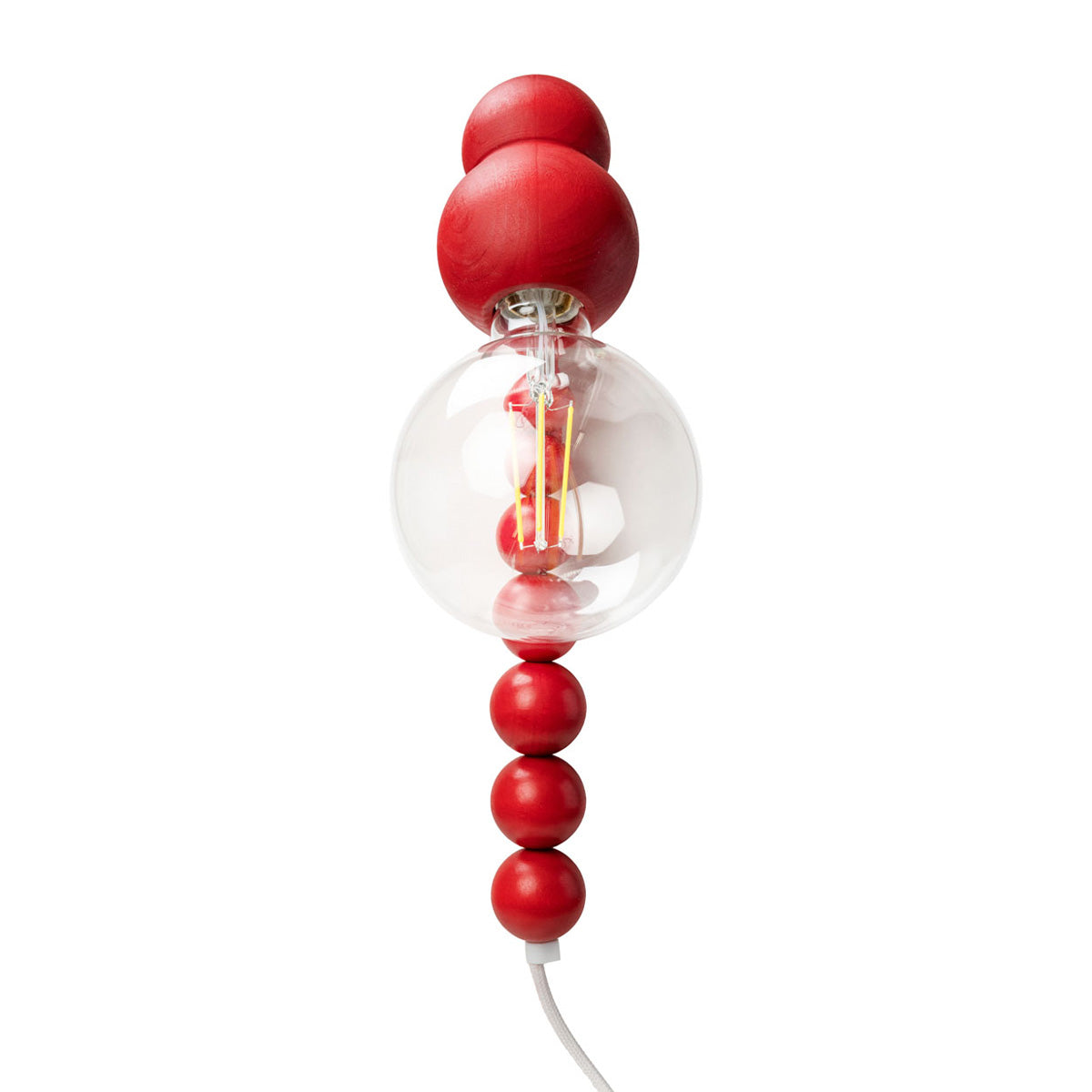 Dango-seinävalaisin, punainen