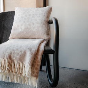 Pässi-villahuopa, beige, 170 cm x 130 cm