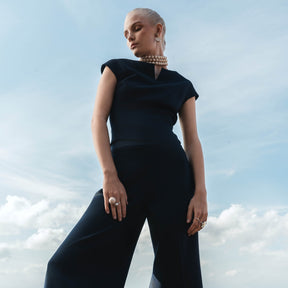 Mikaela-culottes, Utu, tummansininen