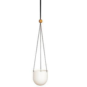 Duo-amppeliruukku, valkoinen, 14 cm