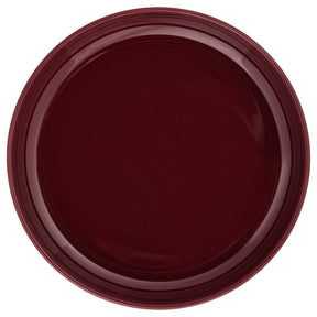 Puisto-pastalautanen, burgundinpunainen, 21 cm