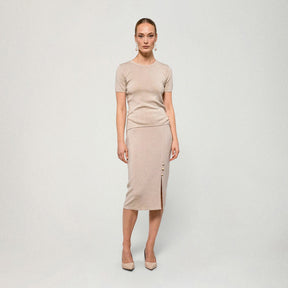 Alessia-neulehame, beige