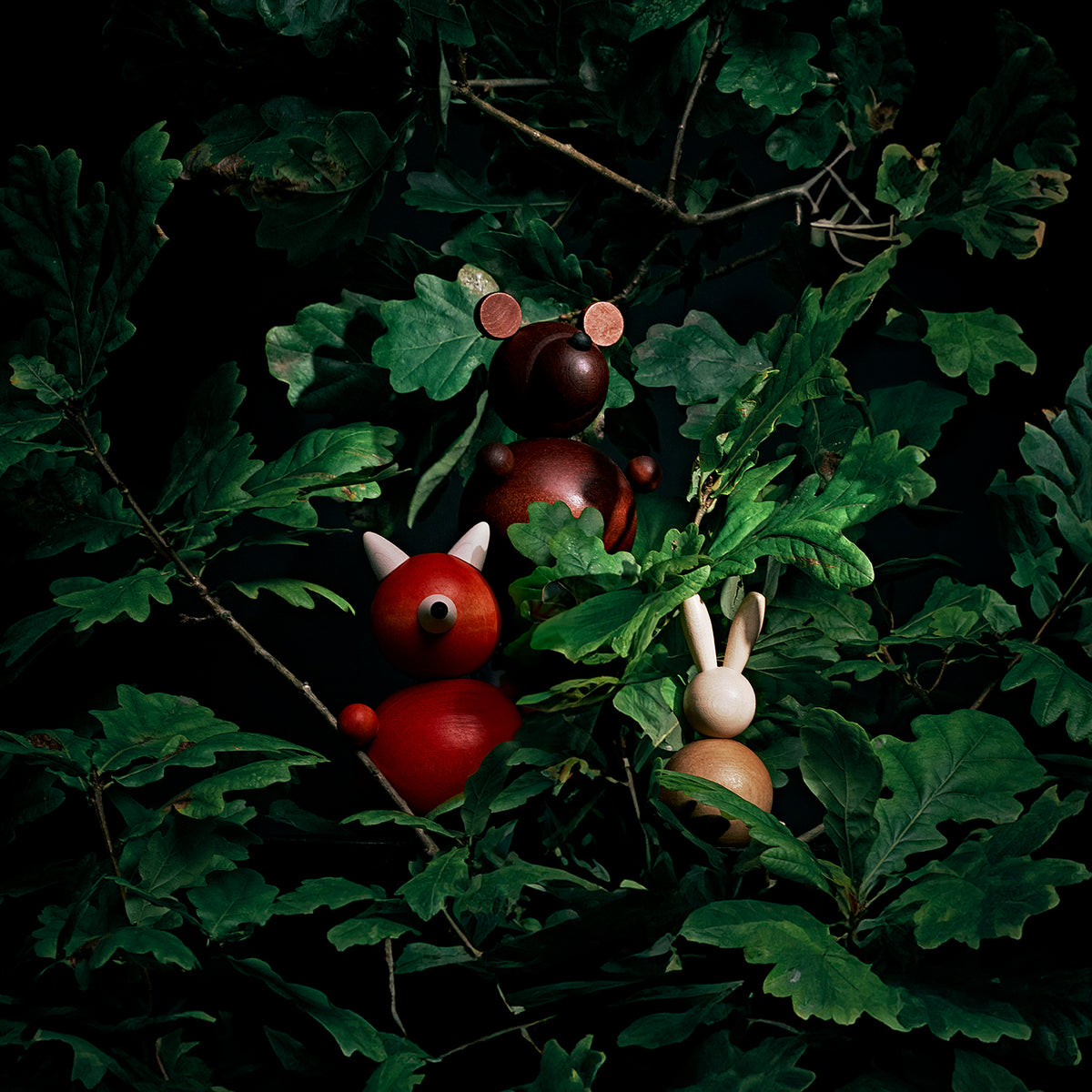 Jänis-veistos, 9,5 cm, vaaleanruskea